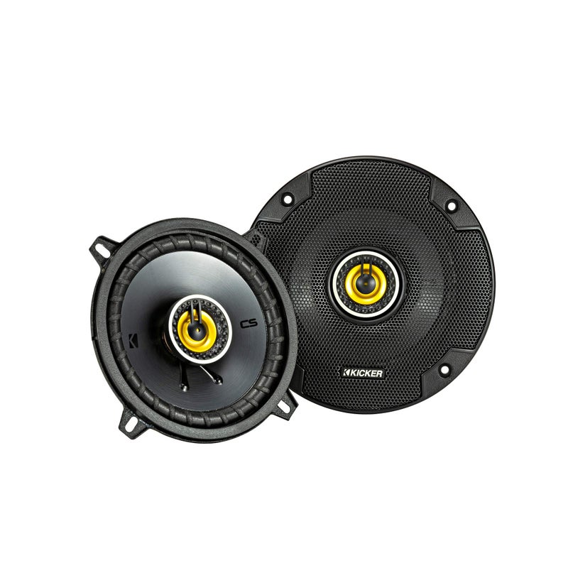 KICKER 46CSC54 CS-Series CSC5 5.25-Inch (130mm) Coaxial Speakers, 4-Ohm (Pair) - Image 1